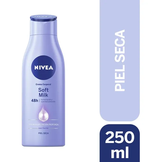 Nivea Soft Milk Crema Corporal Humectante 250ml