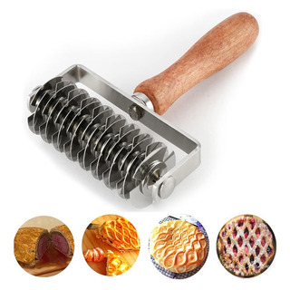 Cortador De Masa De Celosía Para Pizza De Acero Inoxidable Cortador De Masa De Celosía Para Pizza De Acero Inoxidable