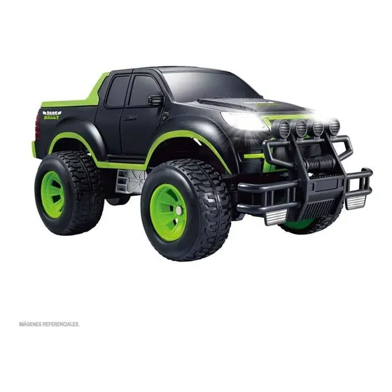 Carro A Control Remoto 1:16 Power Wheels Monst