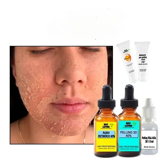 Kit 3d Completo:retinoico + Peeling 3d + Tca + Vit C+ Sabone