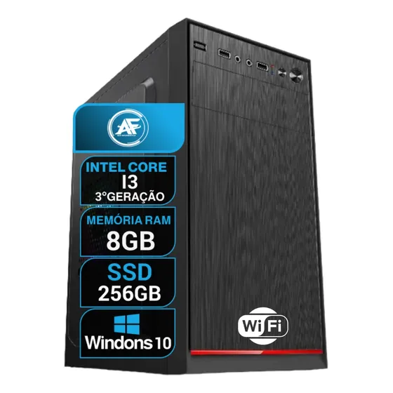 Computador Cpu Intel Core I3 3220 | 8gb Ram | Ssd 240 | Wifi