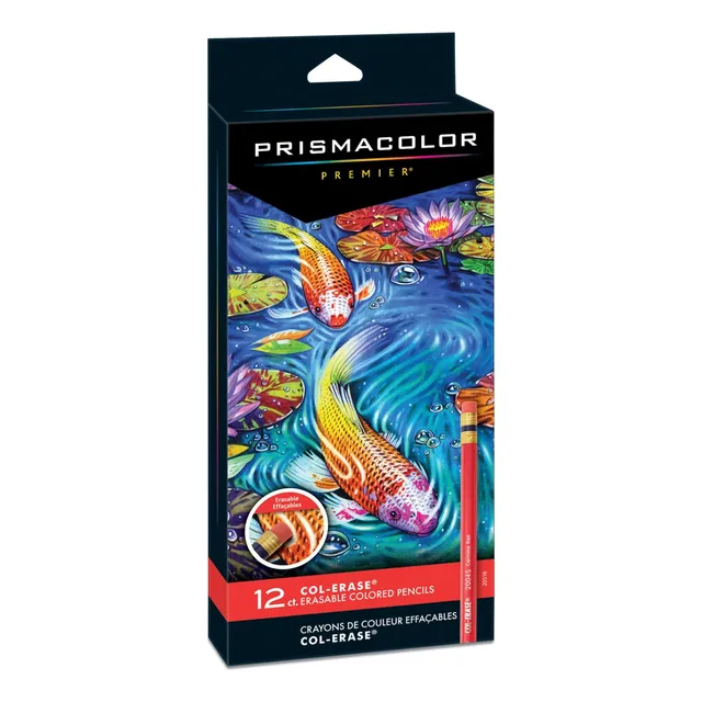 Prismacolor Col-erase Set De 12 Lapices De Colores Borrable