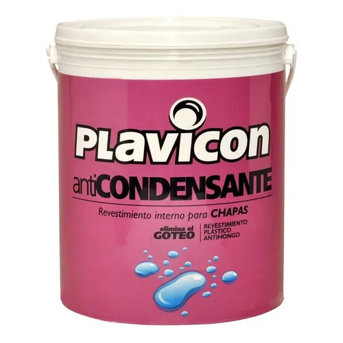 Plavicon Anticondensante Impermeabilizante 20 Lts Anti Goteo Acabado Mate