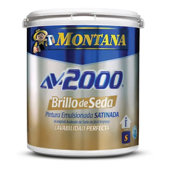 Pintura Brillo De Seda Satinada Montana Blanco Clase A