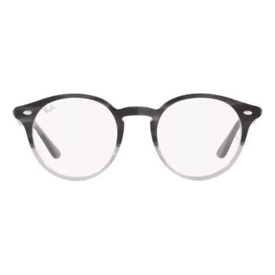 Anteojos Lentes Armazon De Lectura Ray Ban Highstreet Rb2180 Color 8106 Gradient Grey Havana Talle 49mm