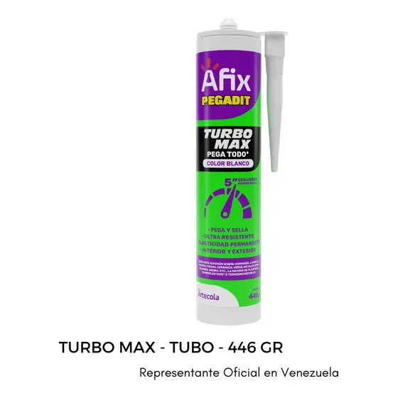Sellador Elástico Afix - Turbo Max - 446 Gr
