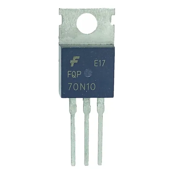 Fqp70n10 Transistor Mosfet Potencia To-220 Fqp 70n10 P70n10