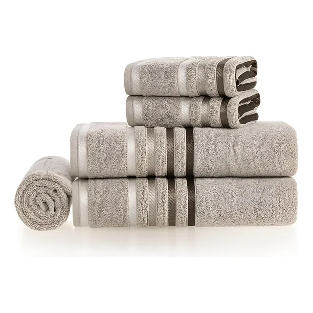 Jogo De Banho 5 Lumina Lunar/greige Karsten Cor U Lisa