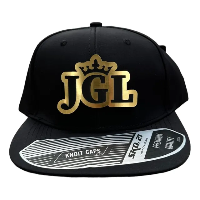 Gorra Plana Jgl Chapo Guzman Placa Gold (ajustable)