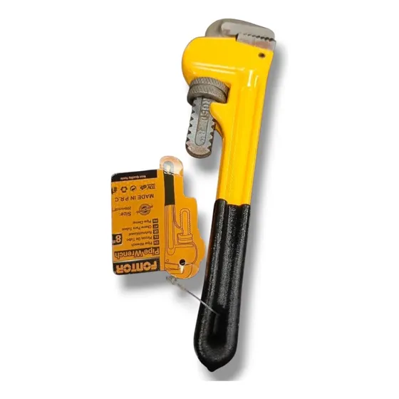 Llave Tubo Ajustable De 8  En Acero De Alta Resistente