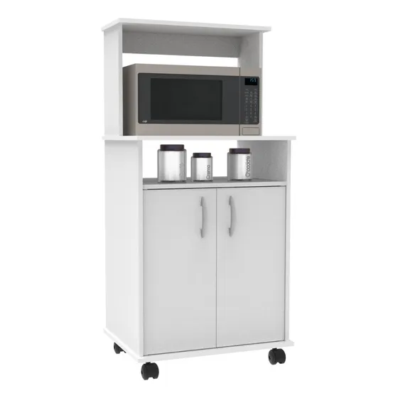 Mueble Casalista® Cocina Auxiliar 2 Puertas Para Microondas