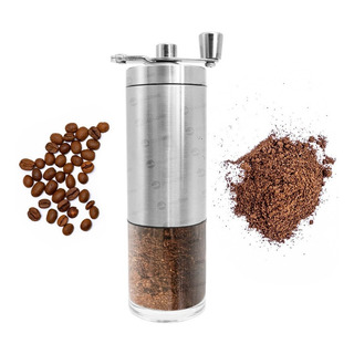 Moedor De Grãos P/ Café Manual Inox C/ Ajuste De Moagem Moedor De Grãos P/ Café Manual Inox C/ Ajuste De Moagem