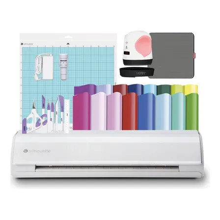 Plotter Cameo 5 + Insumos + Estampadora  Mini Hoby Hh4