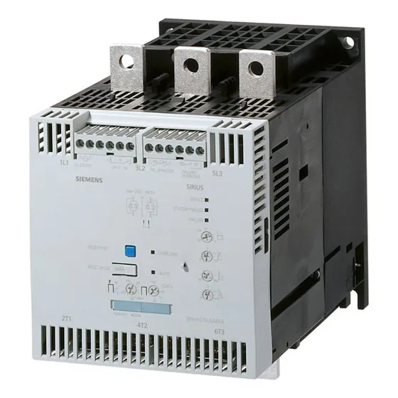 Siemens® Arrancador Suave 3rw40566bb34 100hp / 145a / 115v