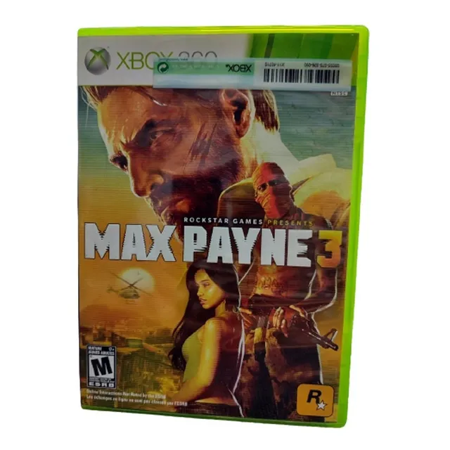 Juego Max Payne 3 Xbox 360 Acción Aventura. Usado Casi Nuev
