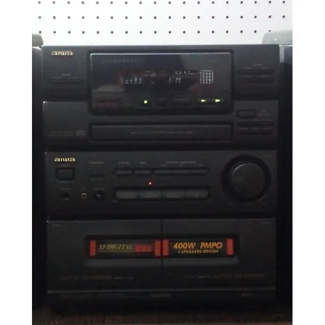 Minicomponente Aiwa Modelo Nsx-330 Sin Parlantes Negro 85 W