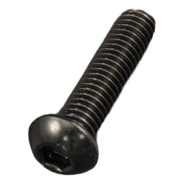 2 Unidades De Tornillo Allen Cabeza Botón M6x25 Mm