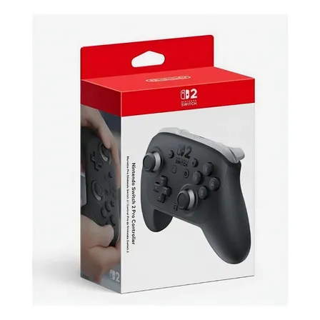 Controle Nintendo Switch Pro Controller Sem Fio Com Bluetooth Na Cor Preto