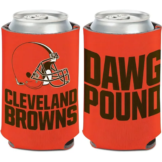 Manga Térmica Can Cooler Slogan Wincraft Browns Color Naranja Oscuro