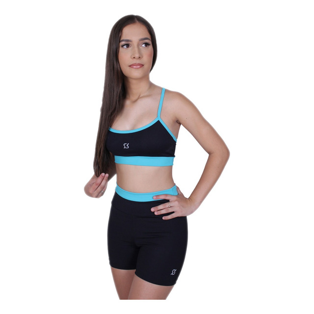 Conjunto Academia Feminino Fit Poliamida Zero Transparencia Conjunto Academia Feminino Fit Poliamida Zero Transparencia