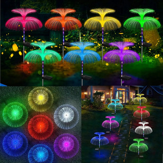 Luces Navideñas Solares Para Jardín, 2 Unidades Luces Navideñas Solares Para Jardín, 2 Unidades