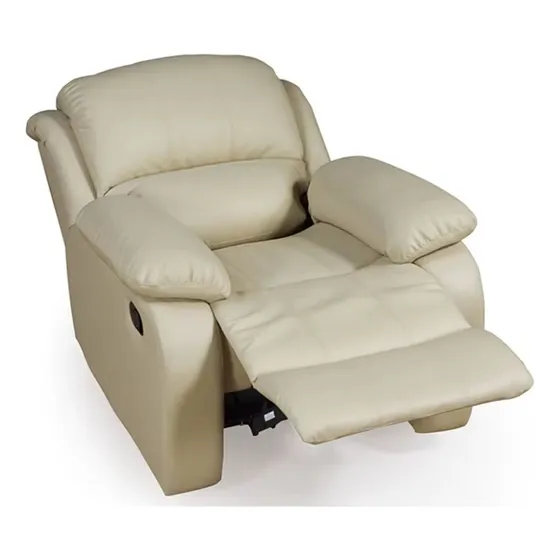 Sillon Reclinable Poltrona Butaca Sofa Recliner Living Lcm Color Beige