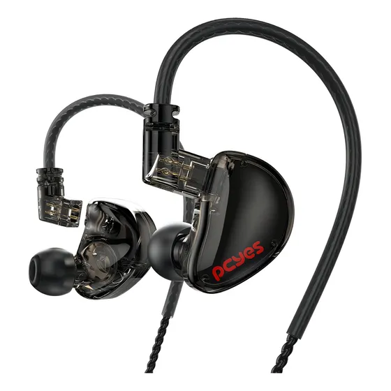 Fone De Ouvido Intra Auricular Gamer Pcyes Opala Microfone Cor Preto