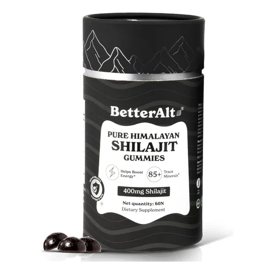 Suplemento Shilajit Puro Del Himalaya - 60 Gomitas Tamarindo