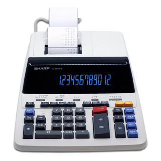 Calculadora De Impressão Sharp El-2630piii 12 Dígitos Com Ro Calculadora De Impressão Sharp El-2630piii 12 Dígitos Com Ro