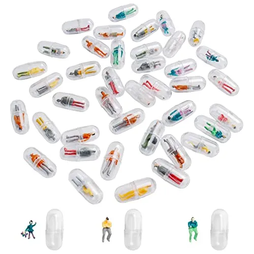 Conjunto De 40 Figurillas De Personas Miniatura, Figuri...