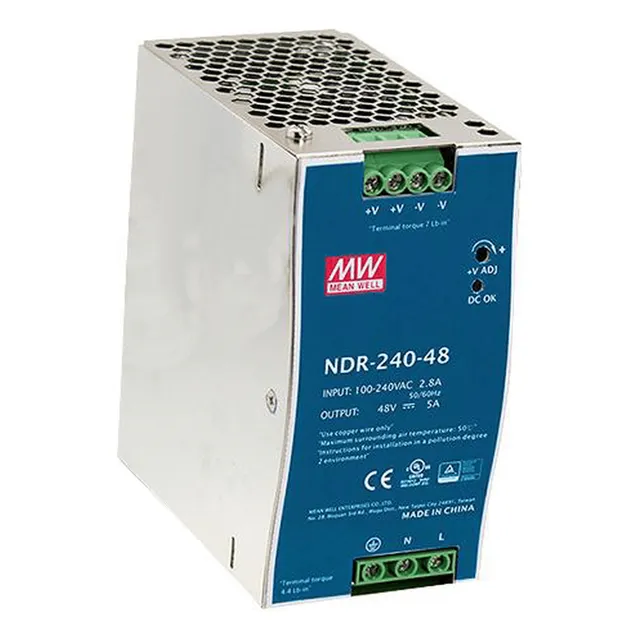 Fuente De Poder Industrial De 240w, Salida 48vcc, 5a, Para