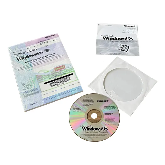 Microsoft Windows 98 Segunda Edição Oem Cd Original