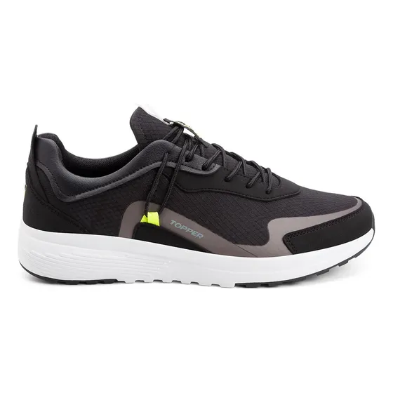 Zapatilla Topper Hanoi Negro/ Amarillo