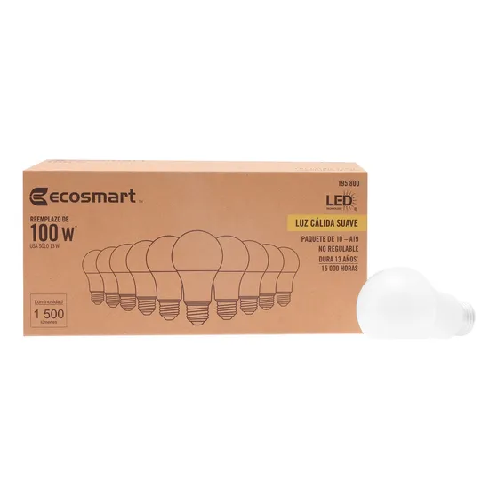 Focos Led 10pza 100w Ahorrador Bajo Consumo 13w Durable