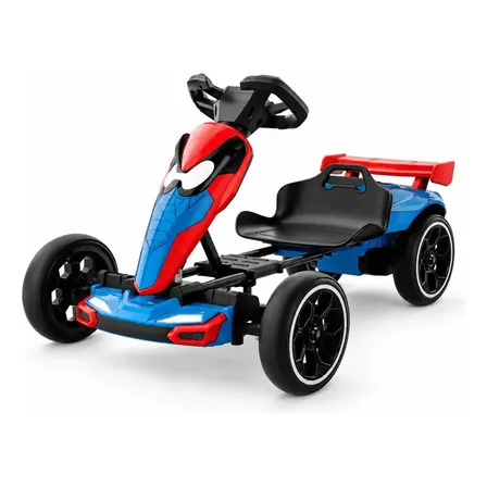 Kart Eletrico Infantil 6v Rope Hero Bateria Recarregavel Vermelho
