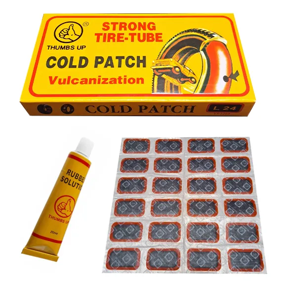 Kit Parche L24 Llanta Neumático - Rueda Bicicleta Auto Moto