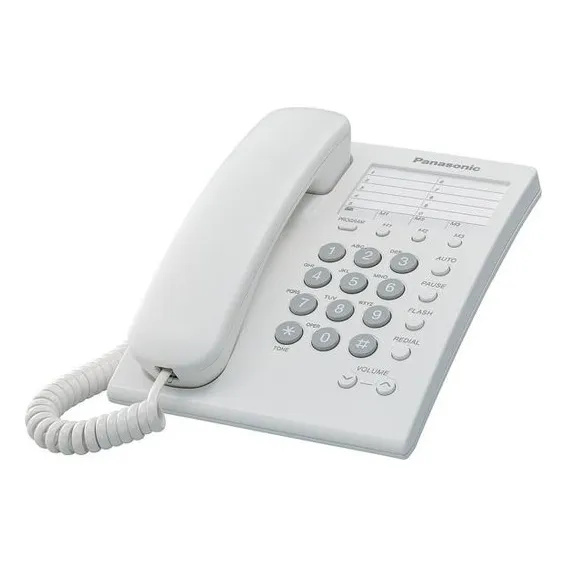 Teléfono Panasonic Alámbrico Kx-ts550mew