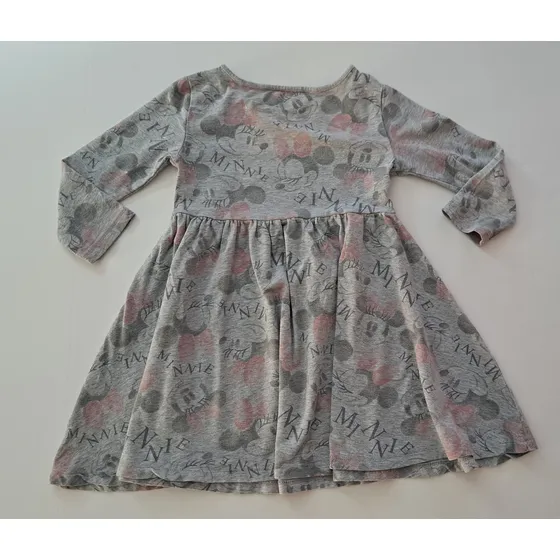 Vestido Minnie Mouse Talla 4 Niñas