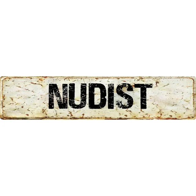Aspecto Antiguo Nudist 8  Iman Diseño Calle Signo