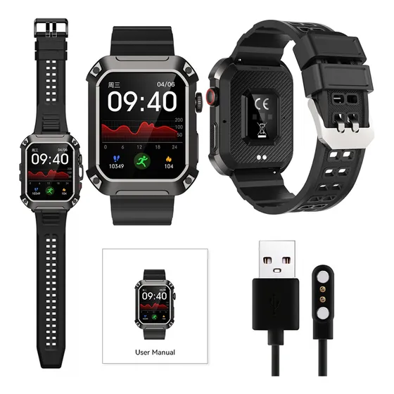 Reloj Inteligente Militar Para Hombre (responder/llamar)