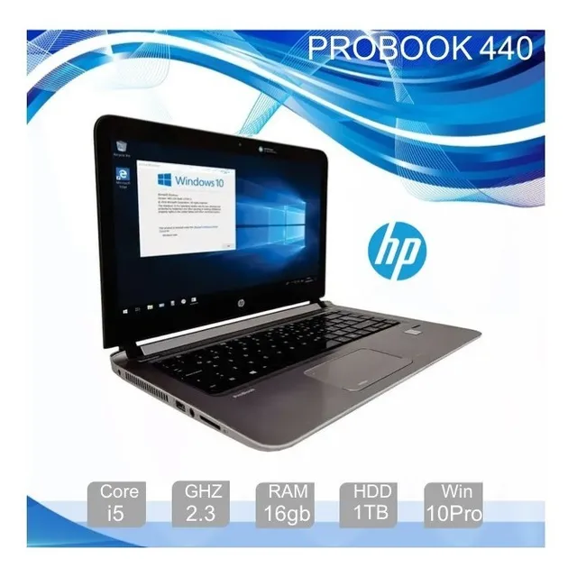 Hp Probook 440 G3 14  Core I5 16gb Ram 930gb Hdd W10p Cg