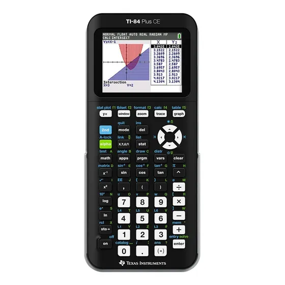 Calculadora Texas Instruments Ti-84 Plus Ce - Gráfico - Nov Cor Preto