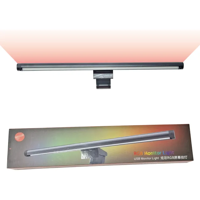 Lampara Barra De Luz Para Monitor Y Portátil Rgb En Aluminio