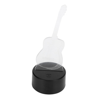 Guitarra 3d Nocturna Led Colorida Para Dormitorio De Niños, Guitarra 3d Nocturna Led Colorida Para Dormitorio De Niños,