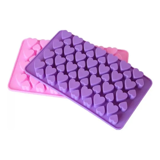 Molde Silicon Corazones Corazoncitos- Confiteria, Chocolates