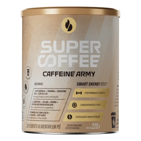 Super Coffee 3.0 Caffeine Army Coq10 Picolinato De Cromo