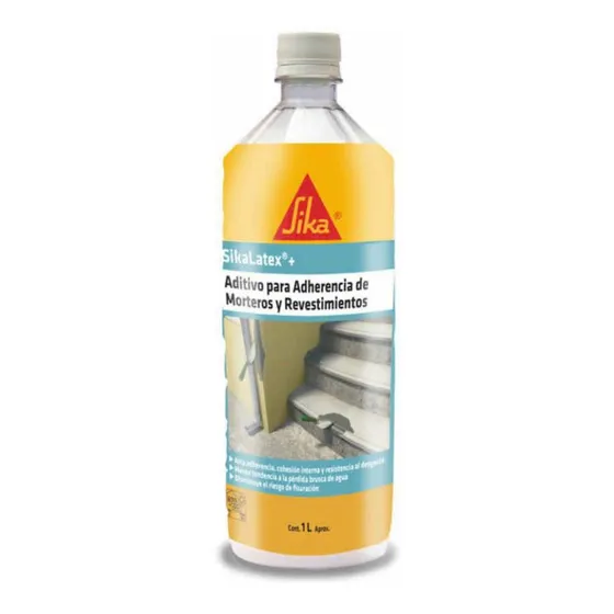 Botella 1 Lt Aditivo Adherencia Sika Látex