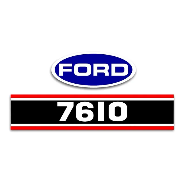 Calcomanía Tractor Ford 7610