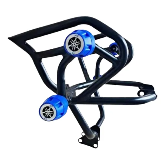 Slider Yamaha Xtz 150 M2 Doble Tope (estructura Negra)