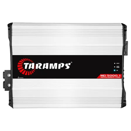 Módulo Amplificador Taramps MD 5000.1 5000W RMS de 1 Canal para Som Automotivo 4 Ohms